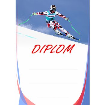 diplom 16 lyžování