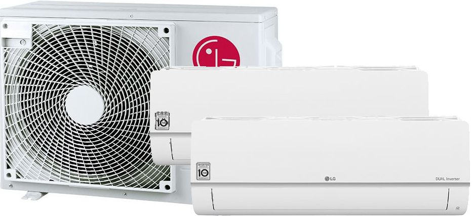 LG Standard Plus multisplit 2 x 2,5 kW