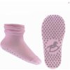 Emel Dětské bavlněné protiskluzové ponožky Růžová