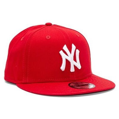 New Era 9FIFTY MLB Color New York Yankees Snapback Scarlet/Optic White – Zboží Mobilmania