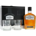 Jack Daniel's Gentleman Jack 40% 0,7 l (dárkové balení 2 sklenice) – Zboží Dáma