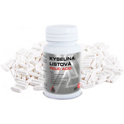Valknut Kyselina listová Folic Acid 100 + 20 kapslí – Hledejceny.cz