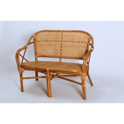 Hitra Ratanové dvojkřeslo PETANI výplet lh – Sleviste.cz