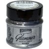 Akrylová a olejová barva Akrylová barva Glamour metallic 50 ml stříbročerná