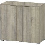 Eheim skříňka Vivaline LED 240 dub šedý 121 x 41 x 75 – Zboží Dáma