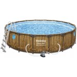 Bestway Power Steel Wood Swim Vista 5,49 x 1,22 m 56977 – Zboží Dáma