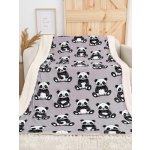 MKLuzkoviny.cz Beránková deka mikroplyš Exclusive Panda 150x200 – Zboží Dáma