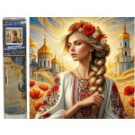 Norimpex diamantové malování Slovanská žena z Ukrajiny 30 x 40 cm – Hledejceny.cz