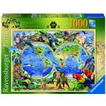 Ravensburger Svět divokých zvířat 1000 dílků – Hledejceny.cz