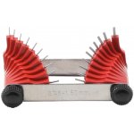 BGS technic Měrky na kontrolu trysek karburátoru 0,45-1,50 mm, sada 20 ks - BGS 3041 | Zboží Auto