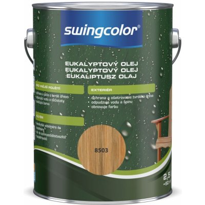 Swingcolor Terasový olej 2,5 l eukalyptus