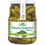 Efko Nakládané okurky delikates 3-6cm - 670g – Zboží Dáma