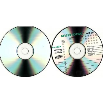 Verbatim CD-R 700MB 52x, printable, 50ks (43309)