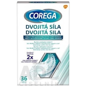 Corega dvojitá síla čisticí tablety 36 ks