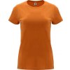 Dámská Trička Capri dámské tričko s krátkým rukávem Oranžová
