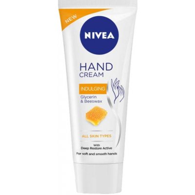 Nivea Hand Cream Indulging krém na ruce s glycerinem a včelím voskem 75 ml – Zbozi.Blesk.cz