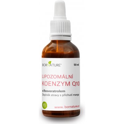 Bornature Koenzym Q10 s resveratrolem 50 ml – Hledejceny.cz