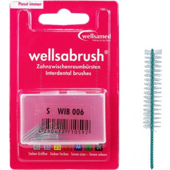 Wellsabrush S mezizubní kartáčky 0,7mm 10 ks