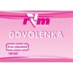 RVM 20060028 Dovolenka A6, 100 listů – Zboží Živě