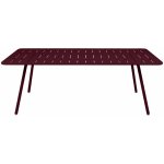 Fermob Luxembourg 207 x 100 cm kovový stůl Třešňově červený – Hledejceny.cz