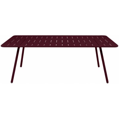 Fermob Luxembourg 207 x 100 cm kovový stůl Třešňově červený – Hledejceny.cz