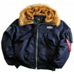 Alpha Industries 45p Hooded Custom modrá – Sleviste.cz