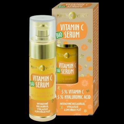 Purity Vision Pleťové sérum Vitamín C bio 30 ml – Sleviste.cz