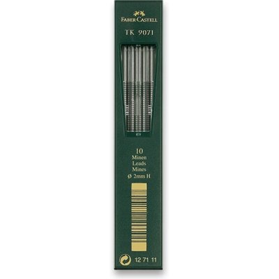 Faber-Castell Grafitové tuhy TK 9071, 2 mm tvrdost H – Sleviste.cz