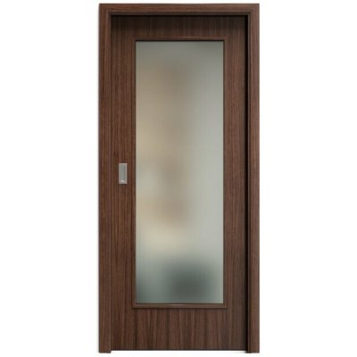 Sapeli Elegant Komfort M40 posuvné ořech americký 100 x 197 cm Satináto bílé – Hledejceny.cz