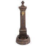 AZTE Zahradní vodovodní sloupek s kohoutkem, litina - měděný vzhled – Sleviste.cz