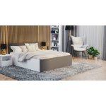 DobreSny Panama Klasik + rošt bílá / šedá – Hledejceny.cz