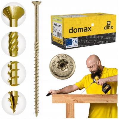 Vruty do dřeva Domax 10 x 180 mm 50 ks – Hledejceny.cz