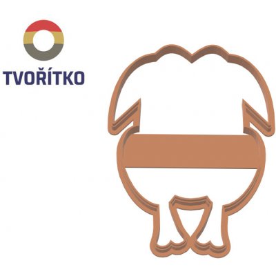 TVOŘÍTKO Pečené kuře - obrysové vykrajovátko – Hledejceny.cz