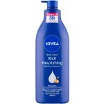 Nivea Body Milk Rich Nourishing vyživující tělové mléko pro suchou pokožku 400 ml – Zboží Dáma