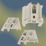 RSA L 35 (F111110) Svorka koncová - bílá – Zbozi.Blesk.cz