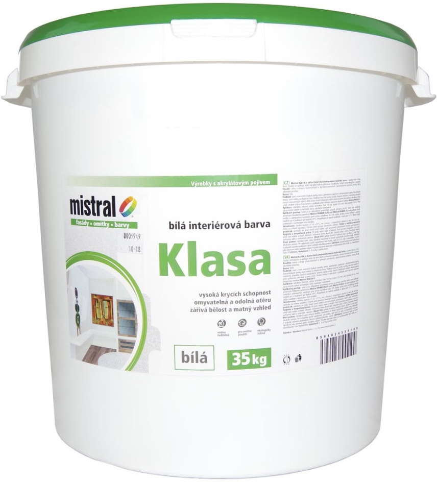 Mistral Klasa bílá 35kg