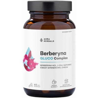 Aura Herbals Berberine Gluco Complex 60 kapslí – Hledejceny.cz