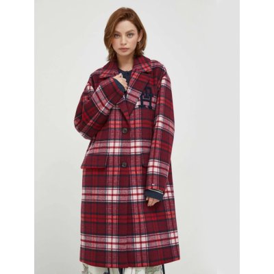 Tommy Hilfiger Imd Tartan WW0WW39761 červený – Zboží Mobilmania