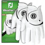 Footjoy WeatherSof Mens Golf Glove Bílá levá XL 2ks – Zboží Dáma