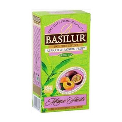 Basilur Green tea Magic Apricot & Passion Fruit 25 x 1,5 g – Hledejceny.cz