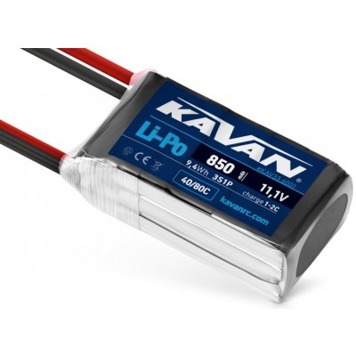 KAVAN Li-Po 850mAh/11.1 V 40/80C 9,4Wh – Zboží Dáma KAVAN Li-Po 850mAh/11.1 V 40/80C 9,4Wh – Zboží Dáma