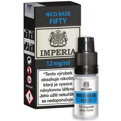 IMPERIA Nikotinová báze PG50/VG50 12mg 10ml – Zboží Dáma