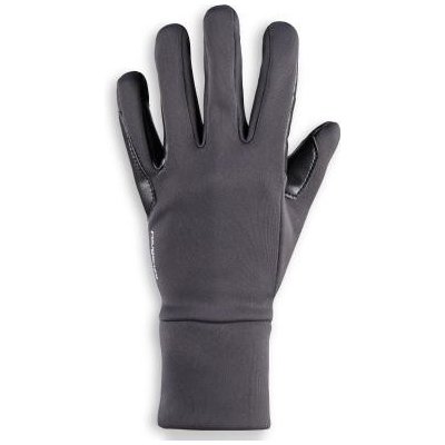 FOUGANZA Dětské fleecové rukavice 100 WARM tmavě šedé