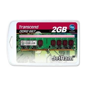 Transcend JetRam DDR2 2GB 667MHz CL5 JM667QLU-2G