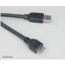 Akasa AK-CBUB04-10BK USB 3.0 A to Micro B