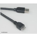 Akasa AK-CBUB04-10BK USB 3.0 A to Micro B – Zboží Mobilmania