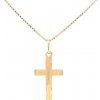 Přívěsky Beny Jewellery Zlatý Kříž 7151445