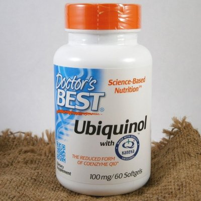 Doctor's Best Ubiquinol Kaneka 100 mg 60 kapslí