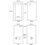 HOMEbox Ambient Q60+ 60x60x160cm – Hledejceny.cz