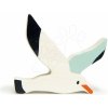 Dřevěná hračka Tender Leaf Toys dřevěný pták racek Seagull